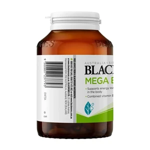 (PRE ORDER) Blackmores Mega B Complex 200 Tablets shelf life 2yrs
